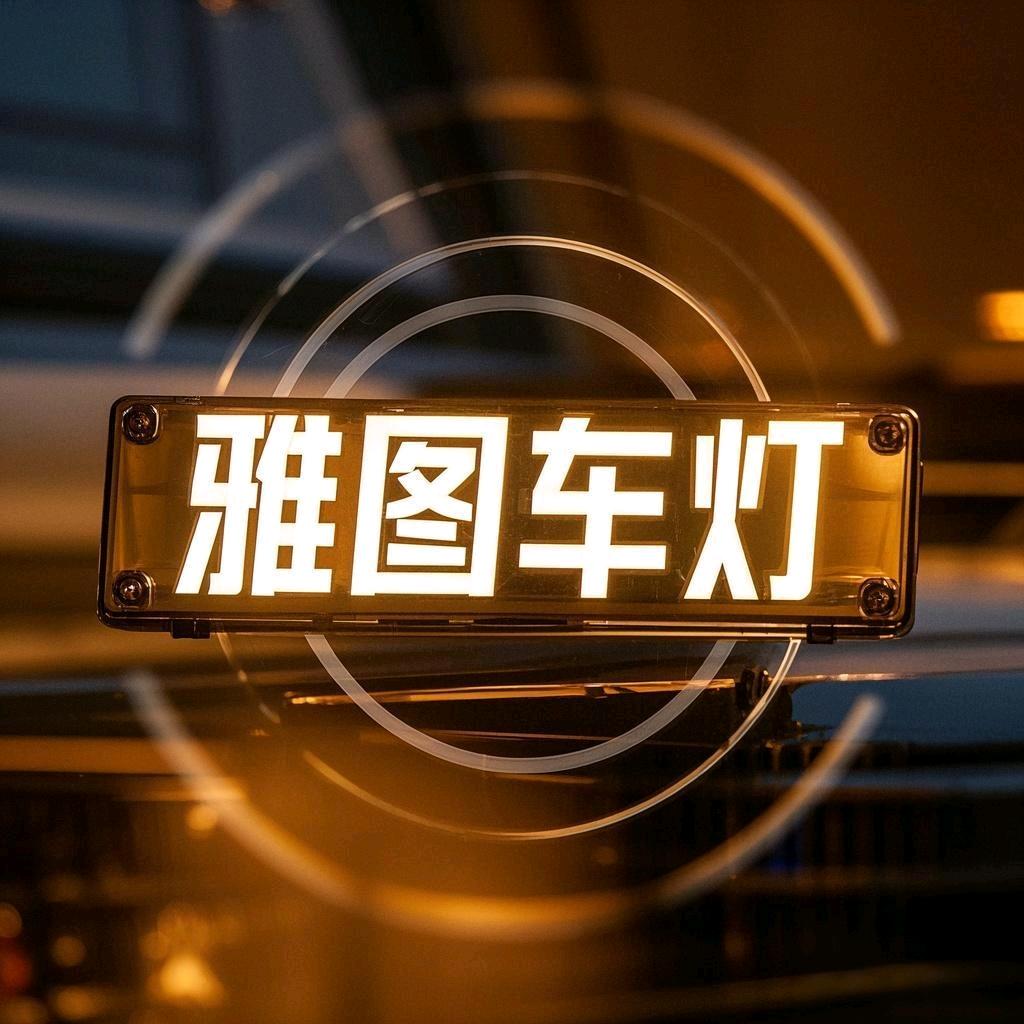 在辉县做车灯升级的小李