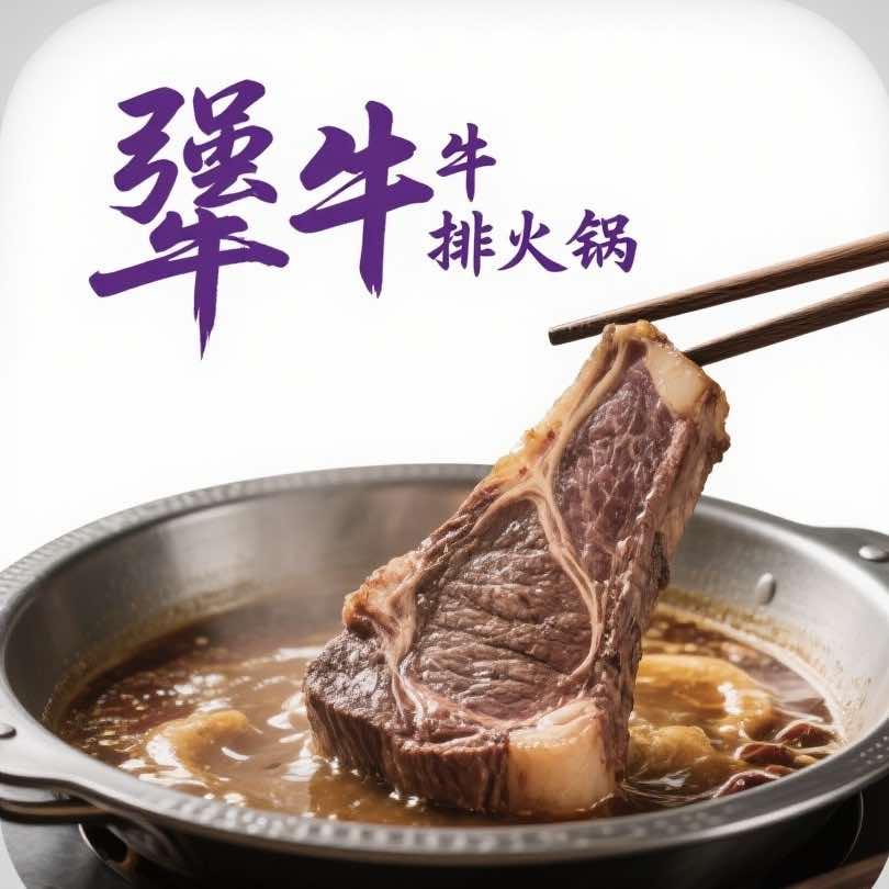 犟牛牛排火锅店