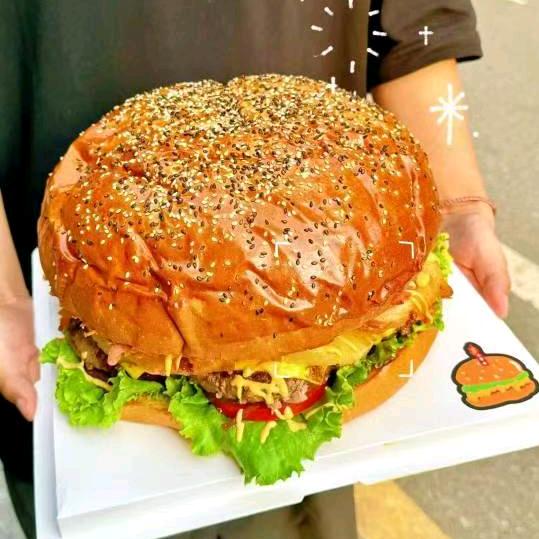 淮北Lucky美式牛肉汉堡