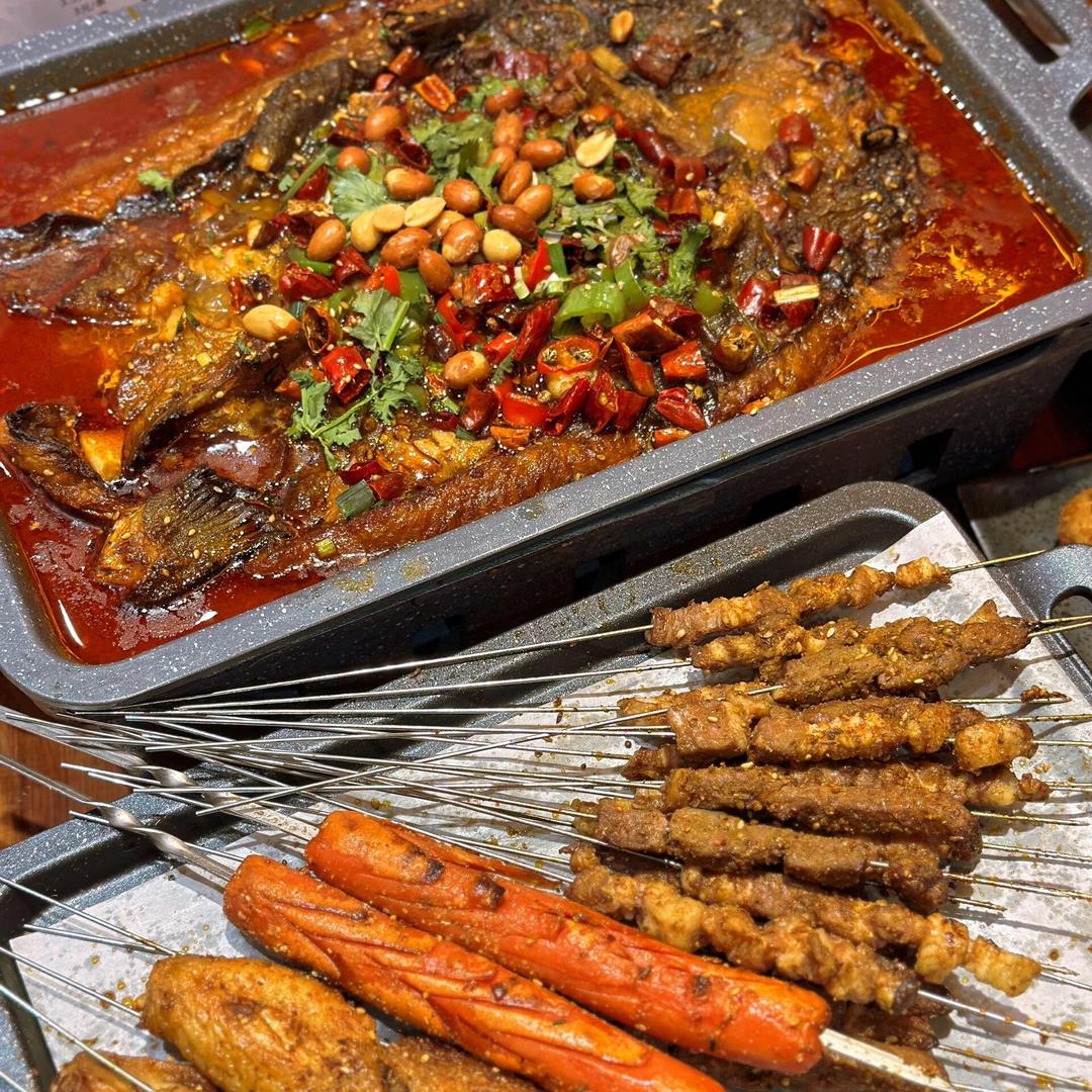 淮北鱼小馆纸上烤鱼烧烤龙虾