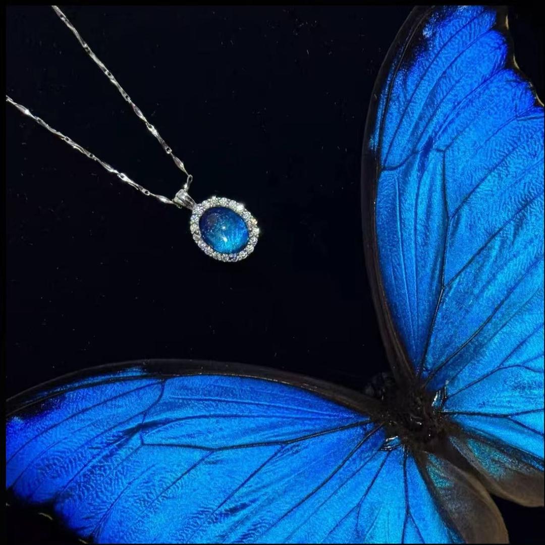 向日葵蝴蝶项链定制