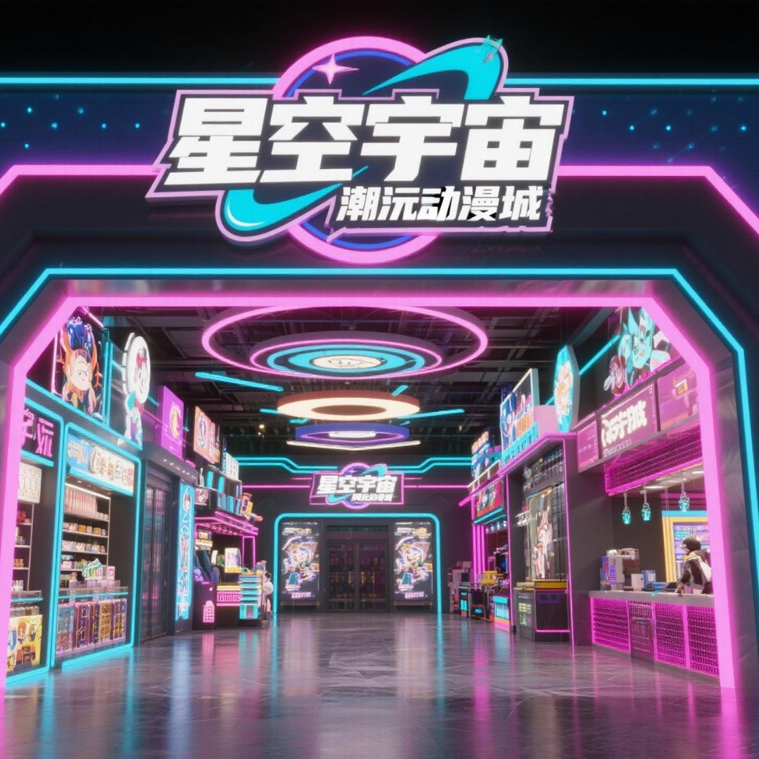 星空宇宙潮玩动漫城