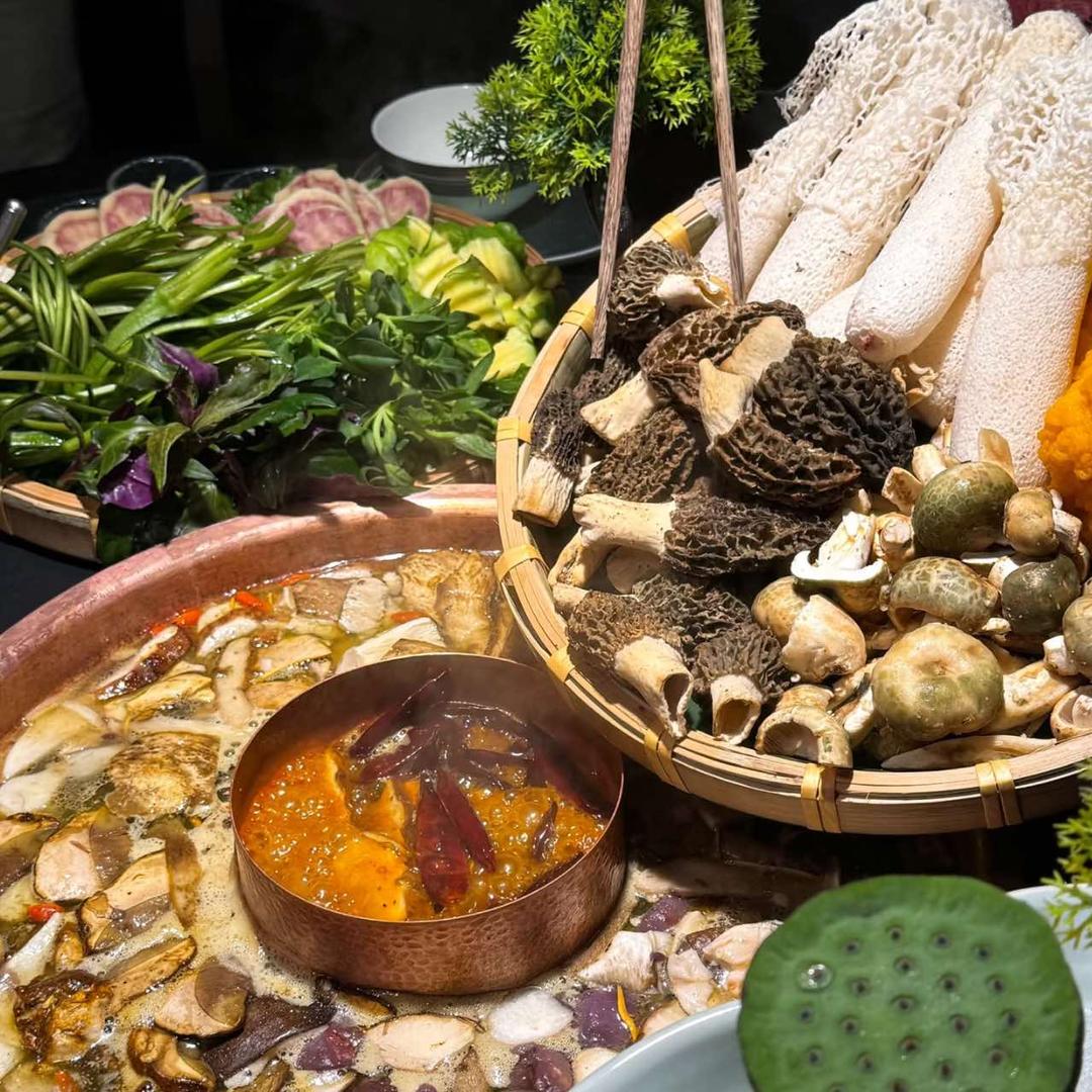 秀焱格格云南野生菌老火锅