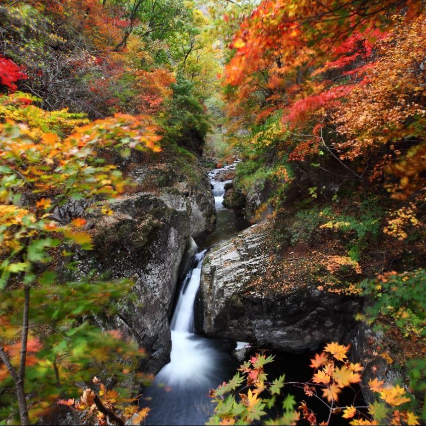 辽宁本溪大石湖风景区