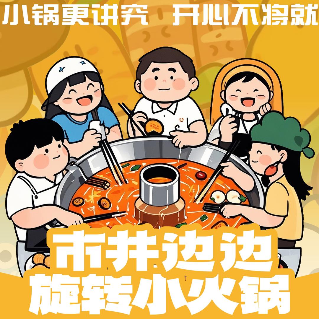 市井边边旋转自助小火锅(九眼桥店)