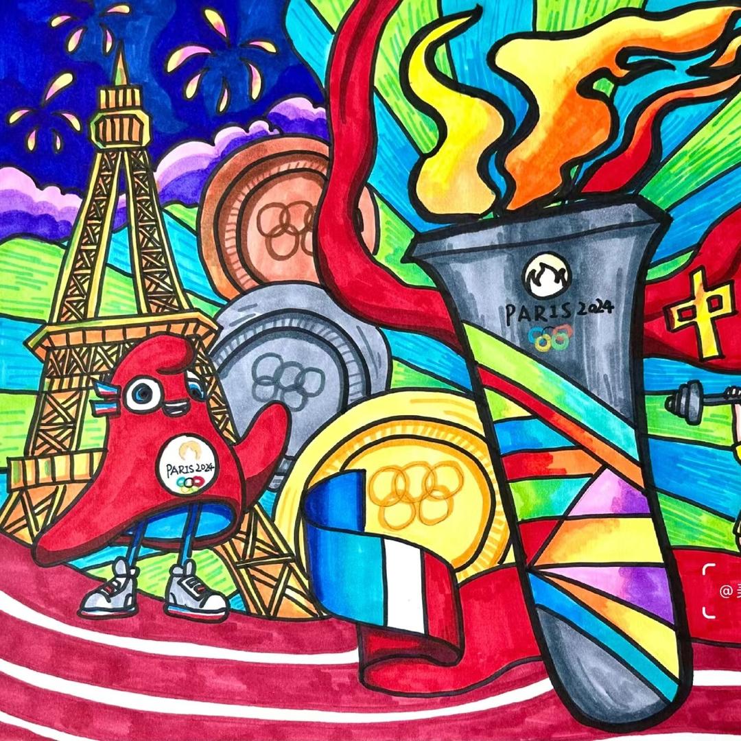 小麦老师日照缤纷鸟少儿美术基地