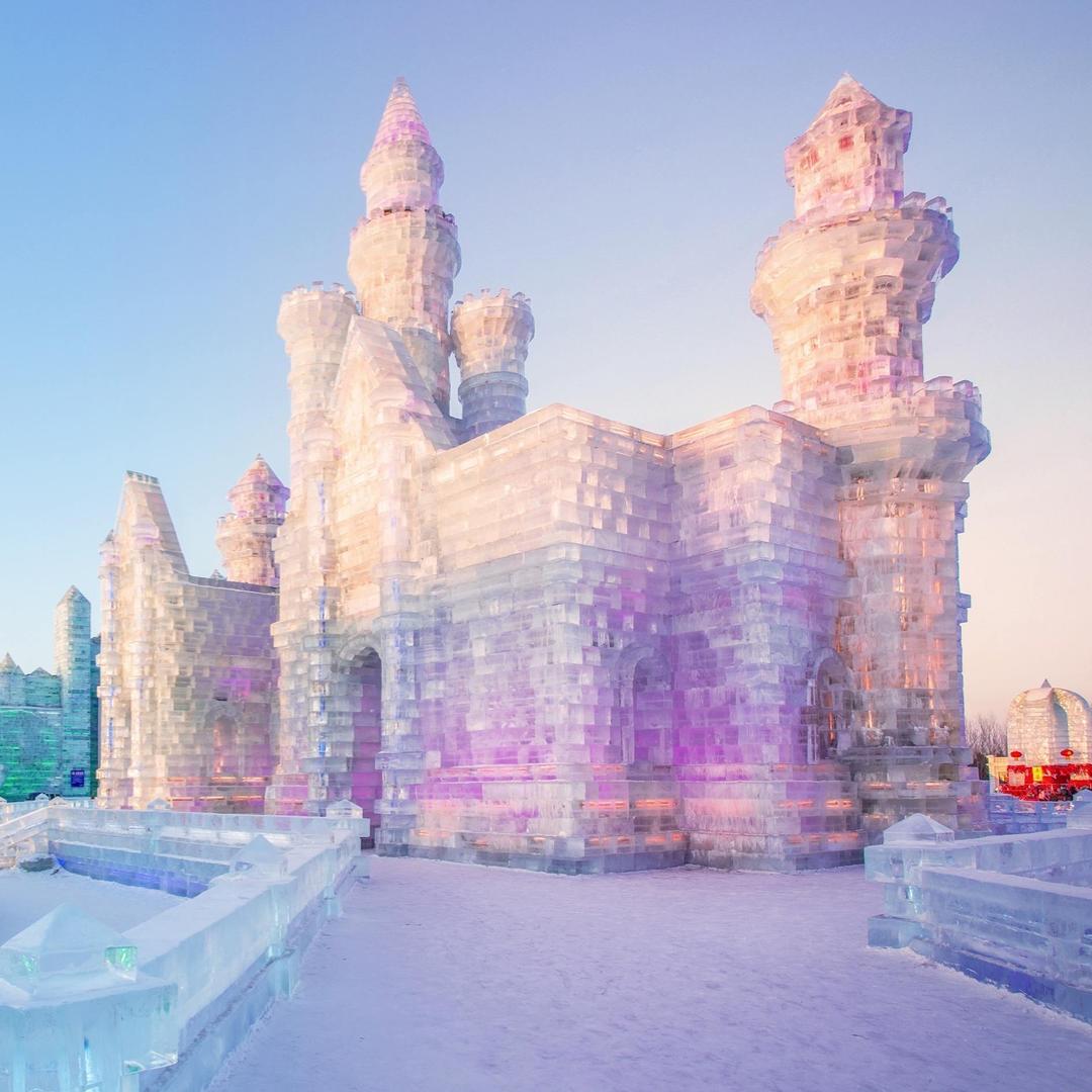 临汾尧庙冰雪世界