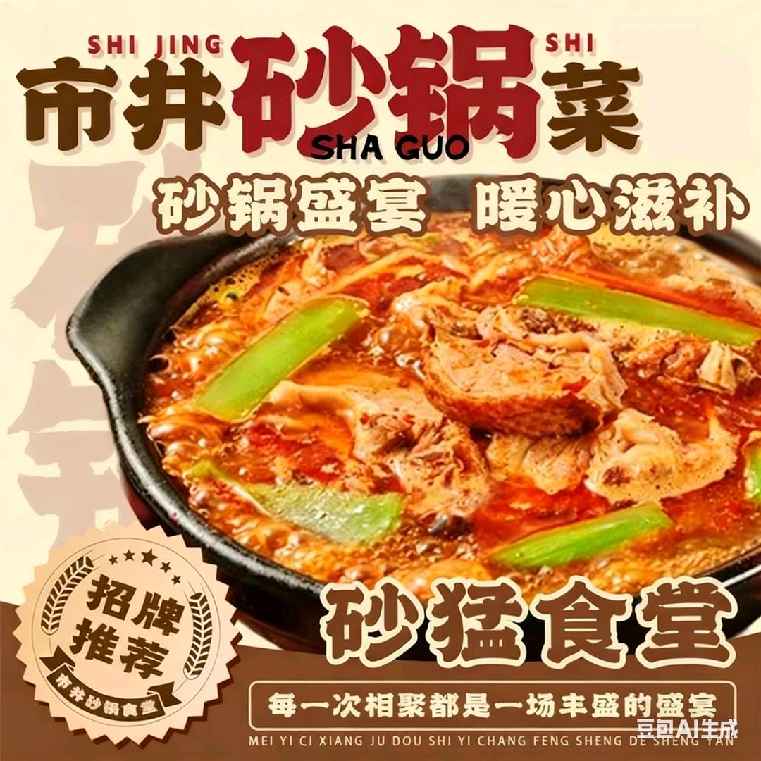 砂猛食堂·川香砂锅菜官方号