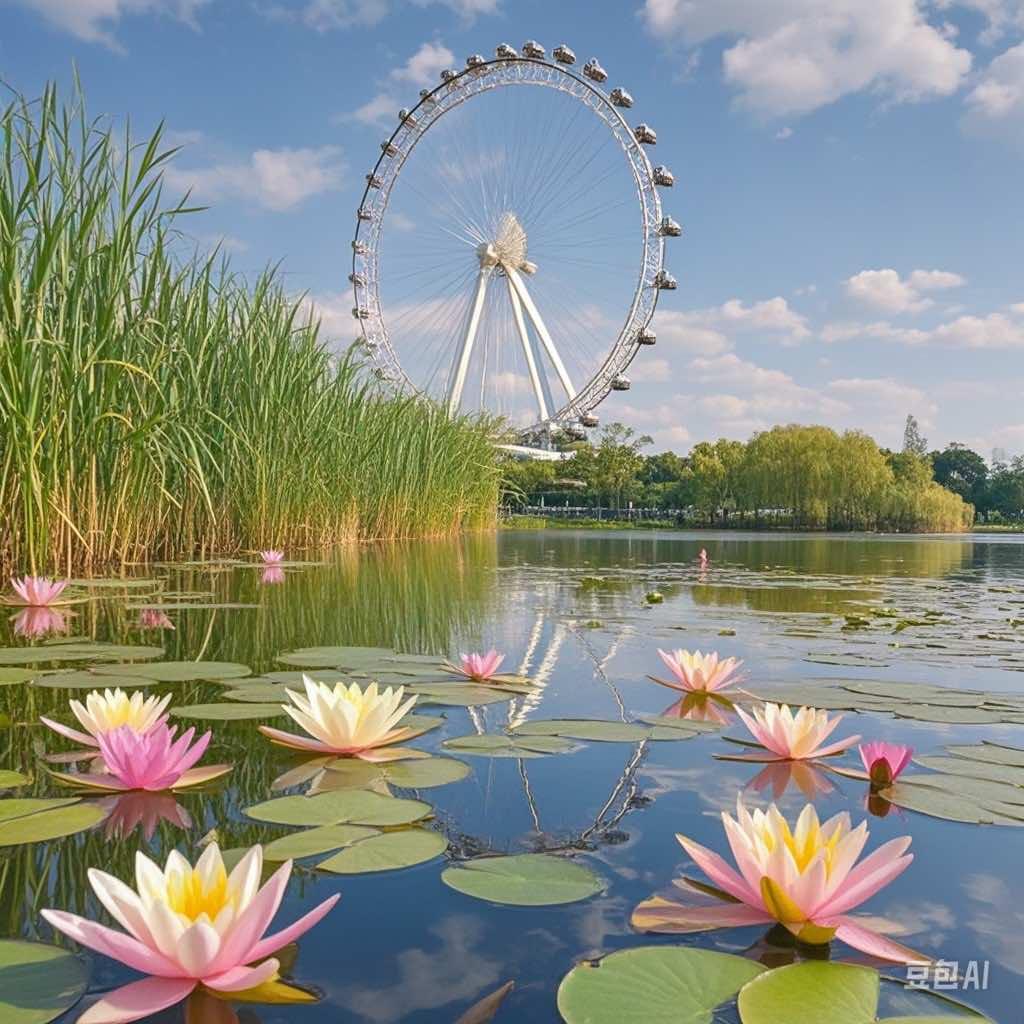 永城市湿地公园游乐场