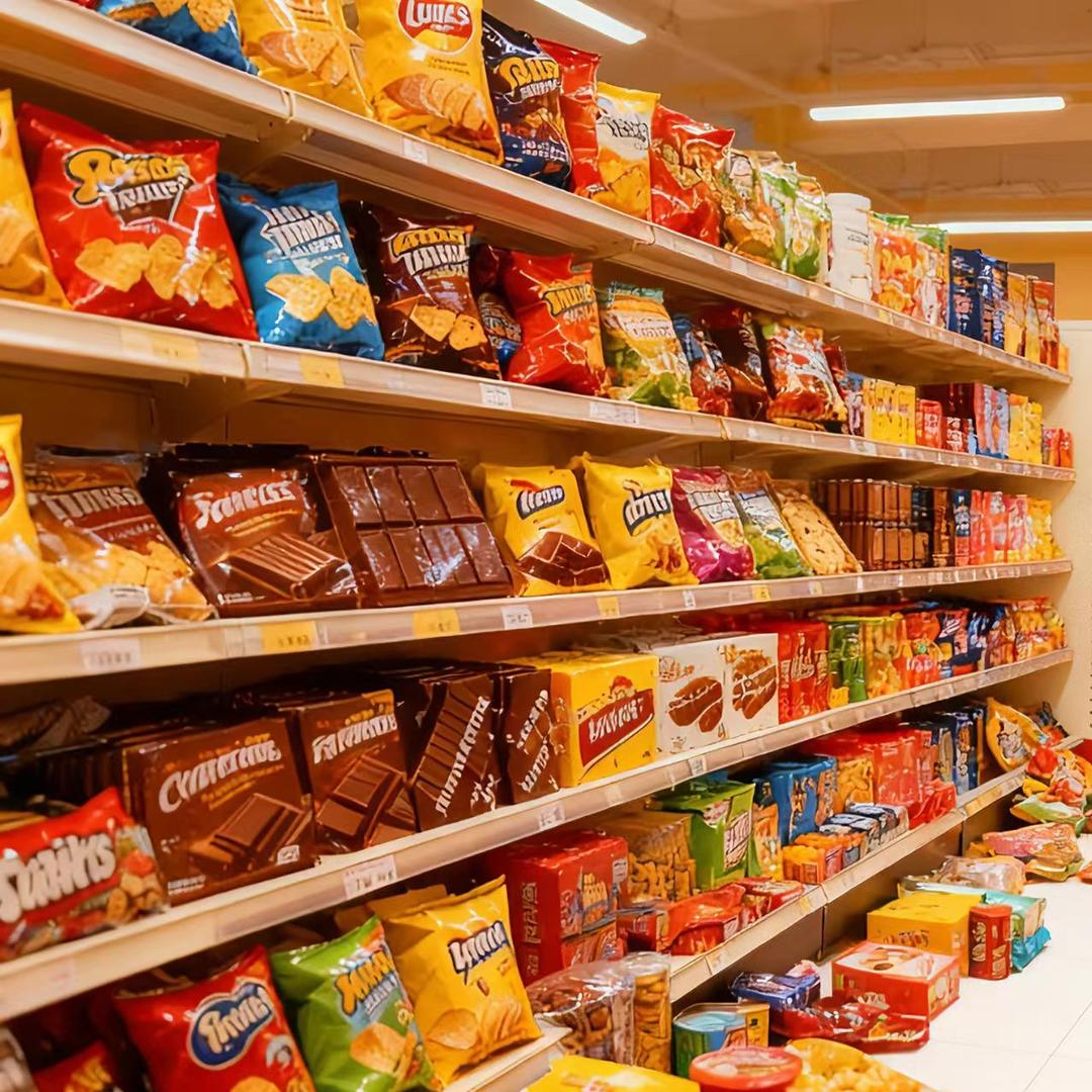 优选零食百货超市批发基地十五纬路超威电池