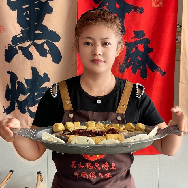 全鱼道果木脆皮烤鱼（高青店）