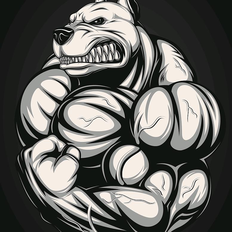 肌肉狗铁馆24H健身