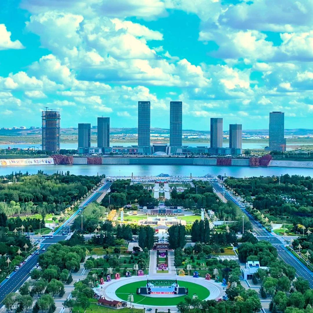 康巴什乌兰木伦湖