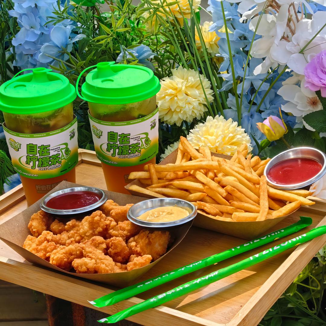 柠自在天台柠檬茶-小龙