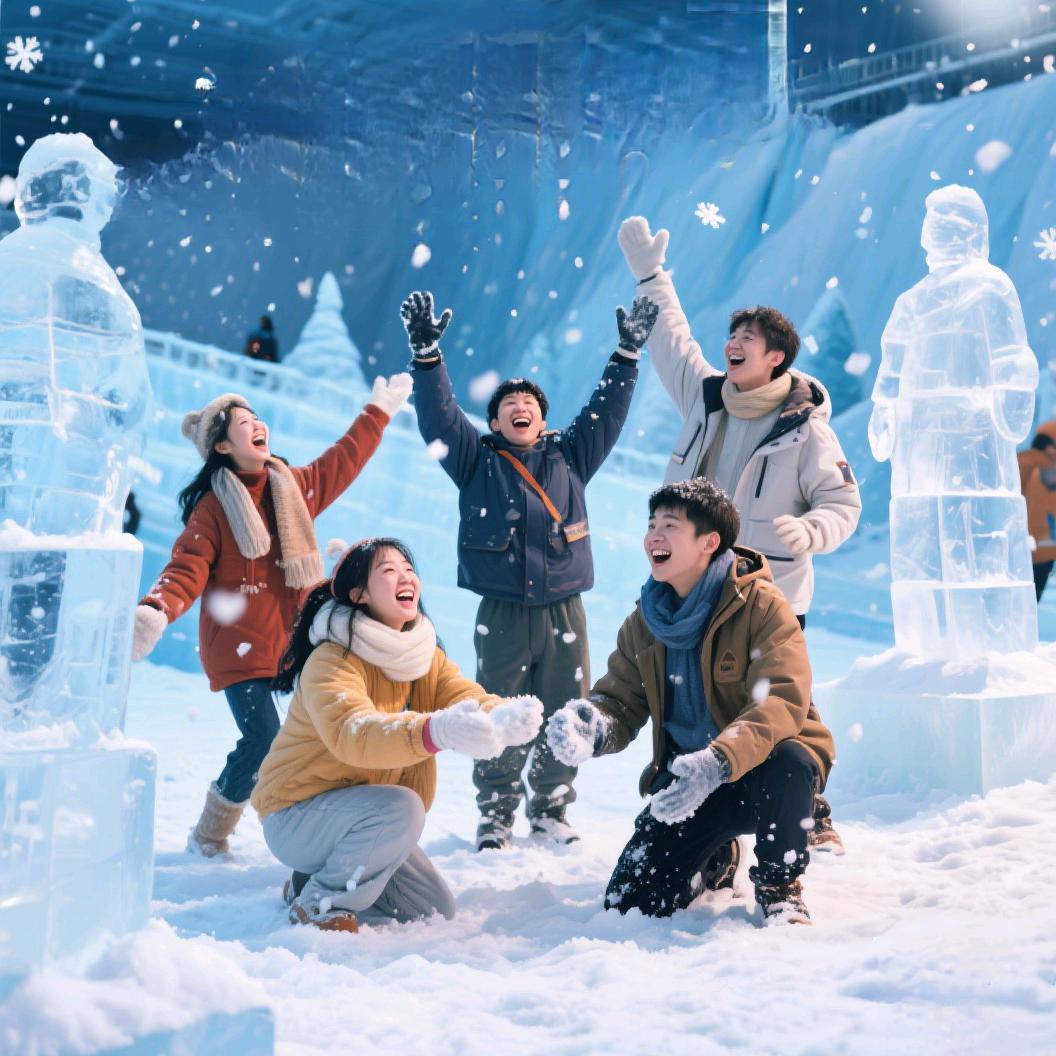 欢乐湾冰雪王国福利号