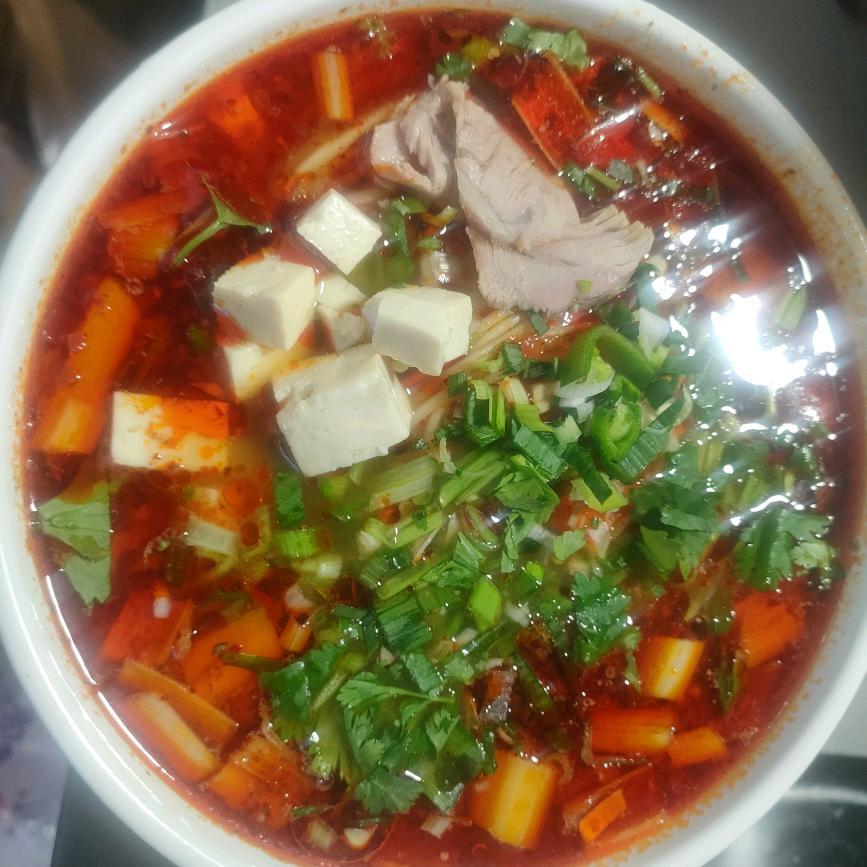 大武口豆腐红汤牛肉面