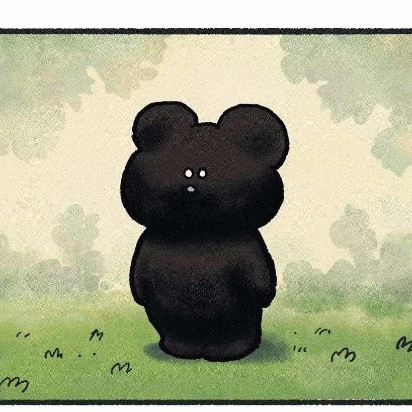 小熊可难了
