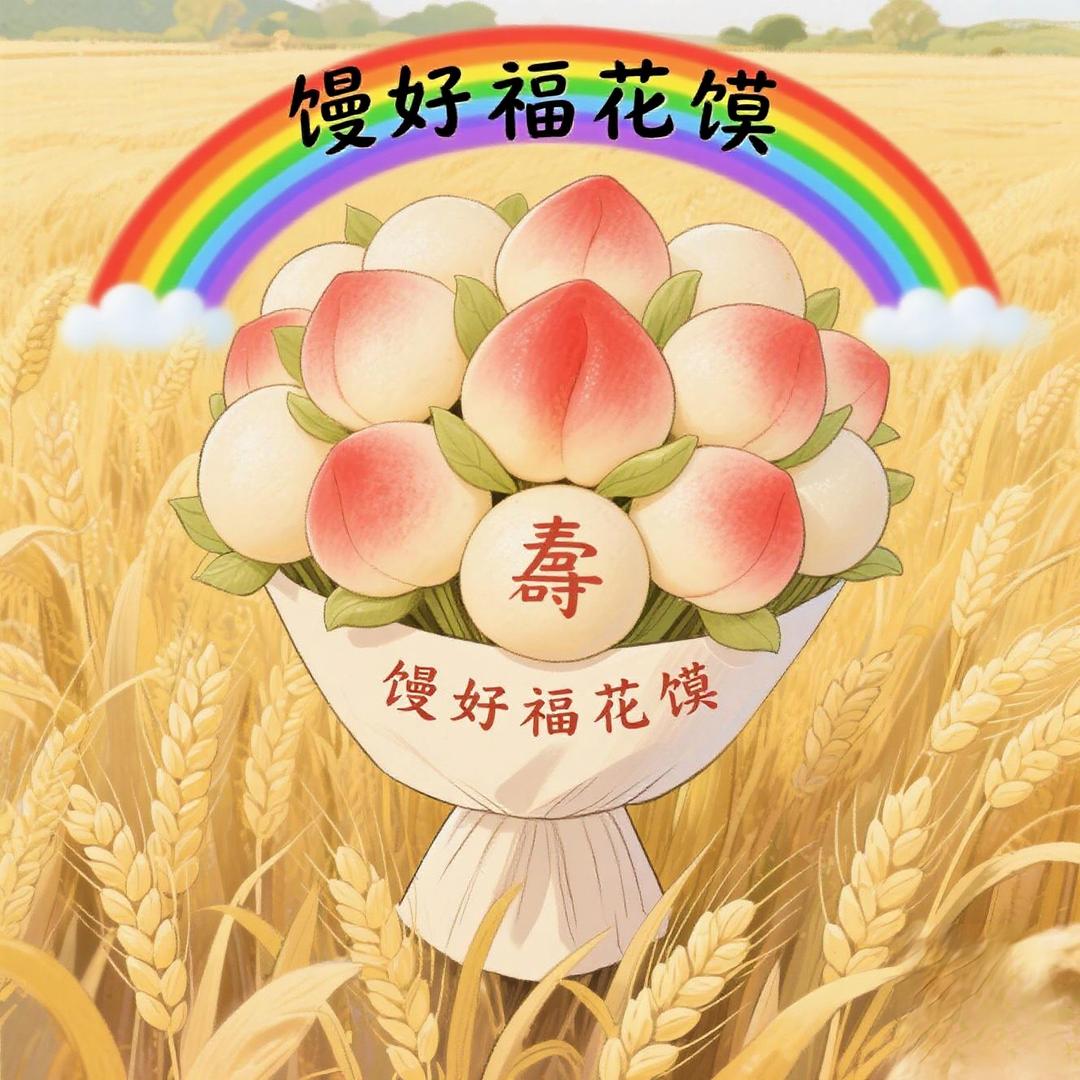馒好福花馍
