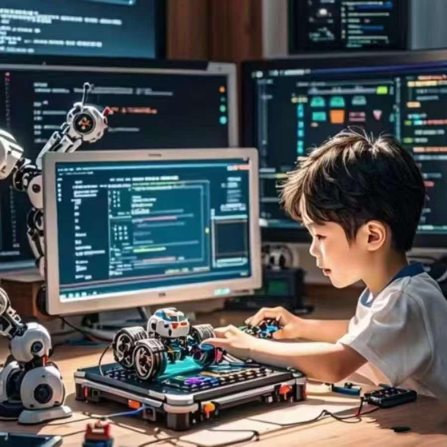 神木市雄孩子机器人