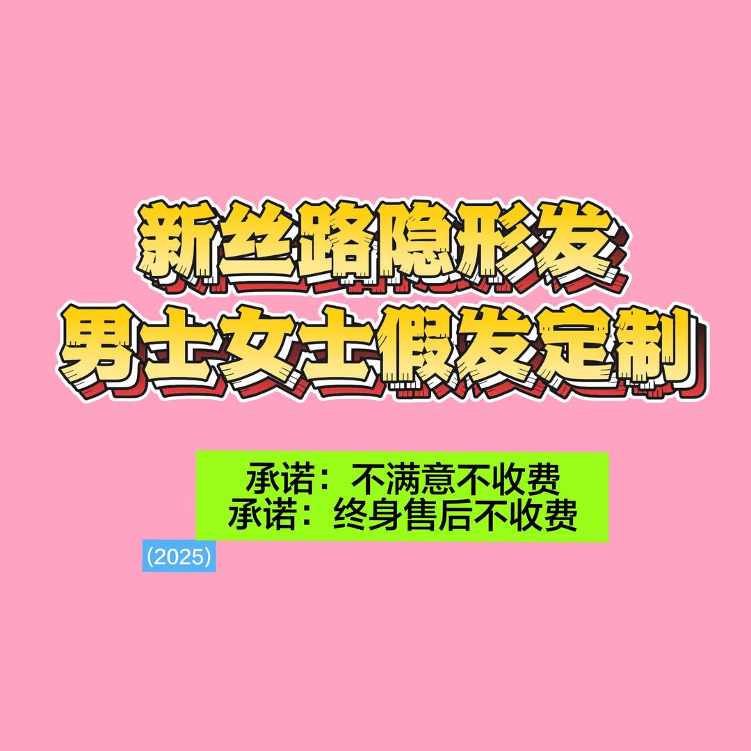 艾美汇男士女士假发定制