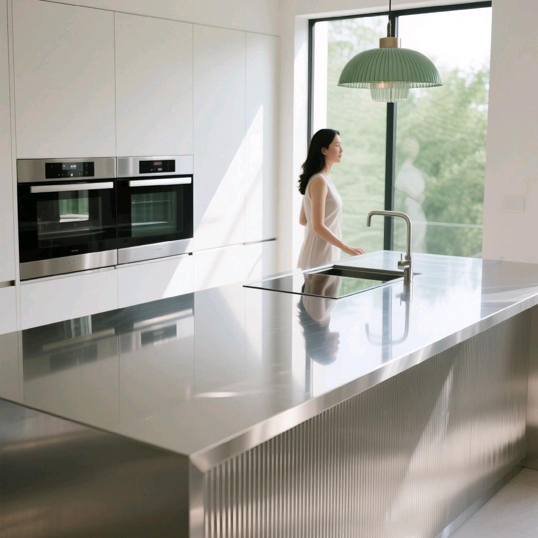 芯钢科技不锈钢橱柜浴室柜阳台柜定制