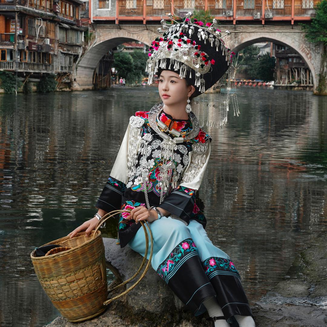 为黛西小姐拍照