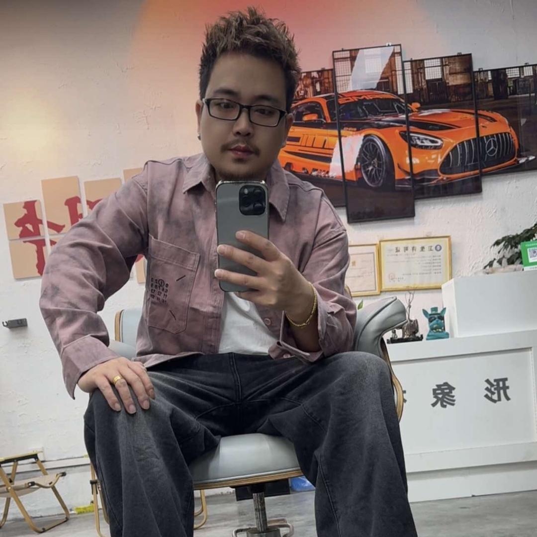 山炮爱洗剪吹惠州市惠阳区淡水型象社理发店