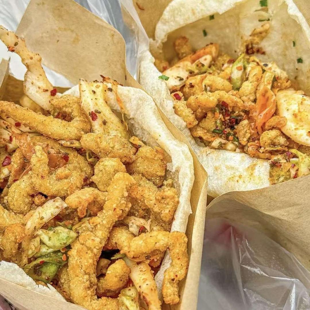 姜家鸡柳烧饼-擀面皮凉皮