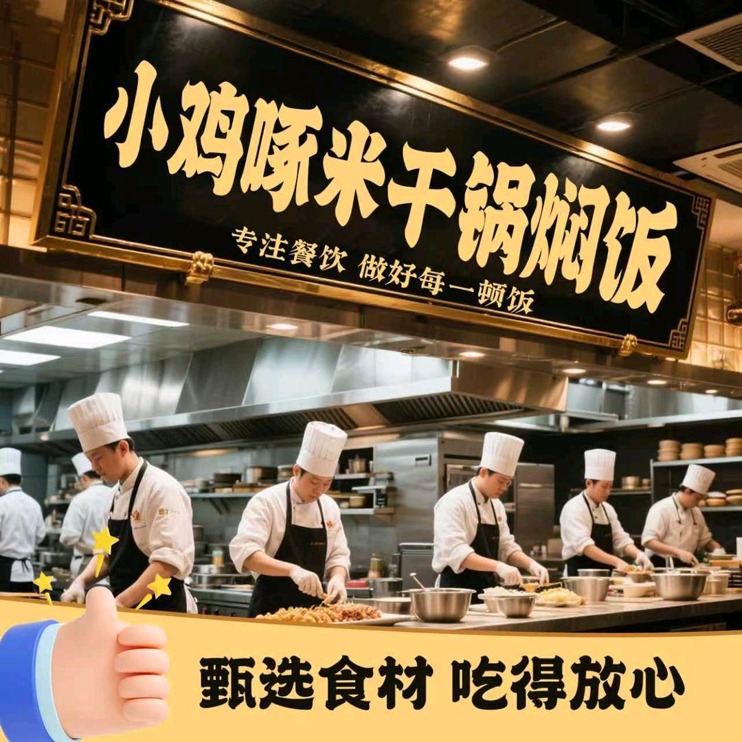 小鸡啄米干锅焖饭