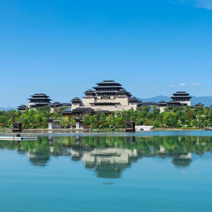 汉中兴汉胜境景区