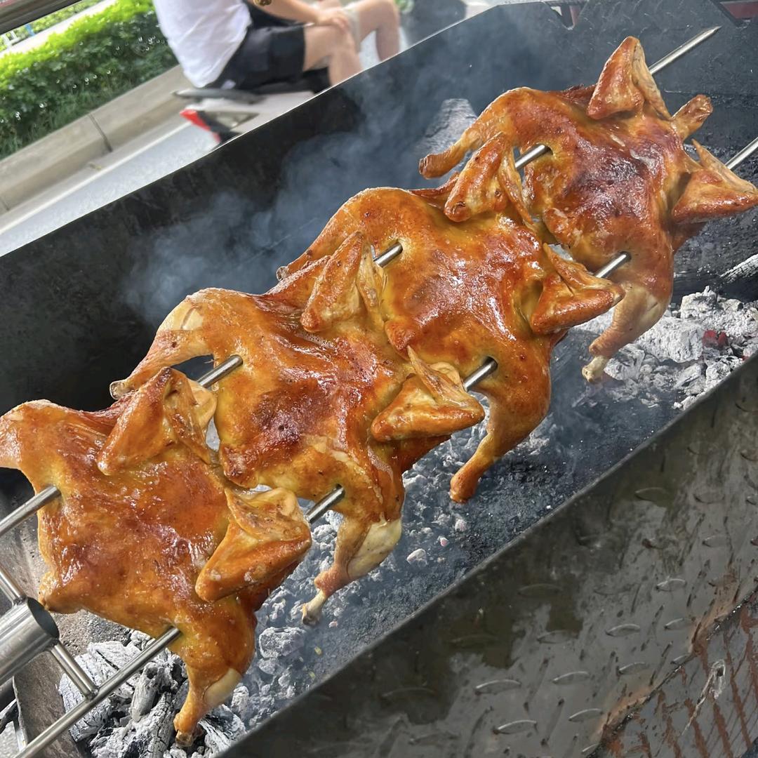 阿君家的荔枝木烤鸡
