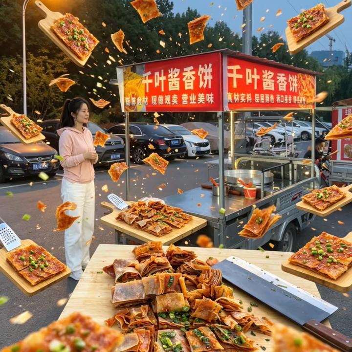 梁家千叶酱香饼