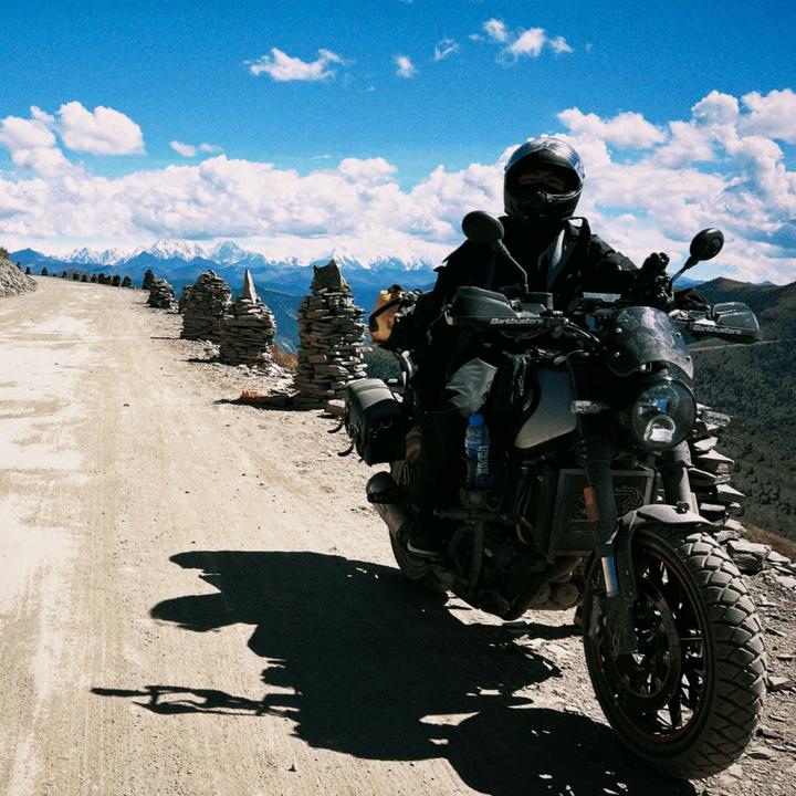 小鱼骑车超级吊🏍️