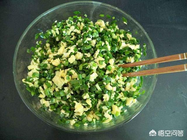 韭菜鸡蛋饺子馅的做法（韭菜鸡蛋饺子馅的做法？）