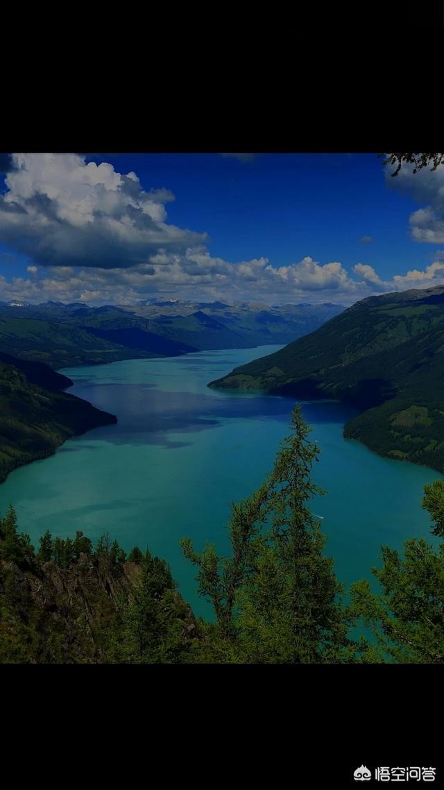 湖泊旅游穿搭新疆， 