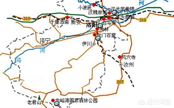 去洛阳老年旅游攻略路线， 去洛阳老年旅游攻略路线图