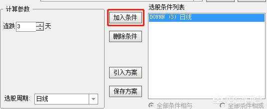 哪个炒股软件上可以轻易找到连跌三天的股票