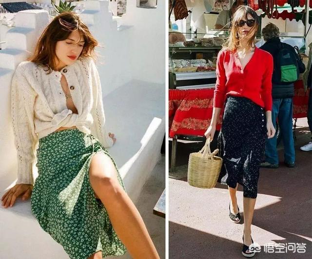 毛衣长外套开衫如何搭配(图1)