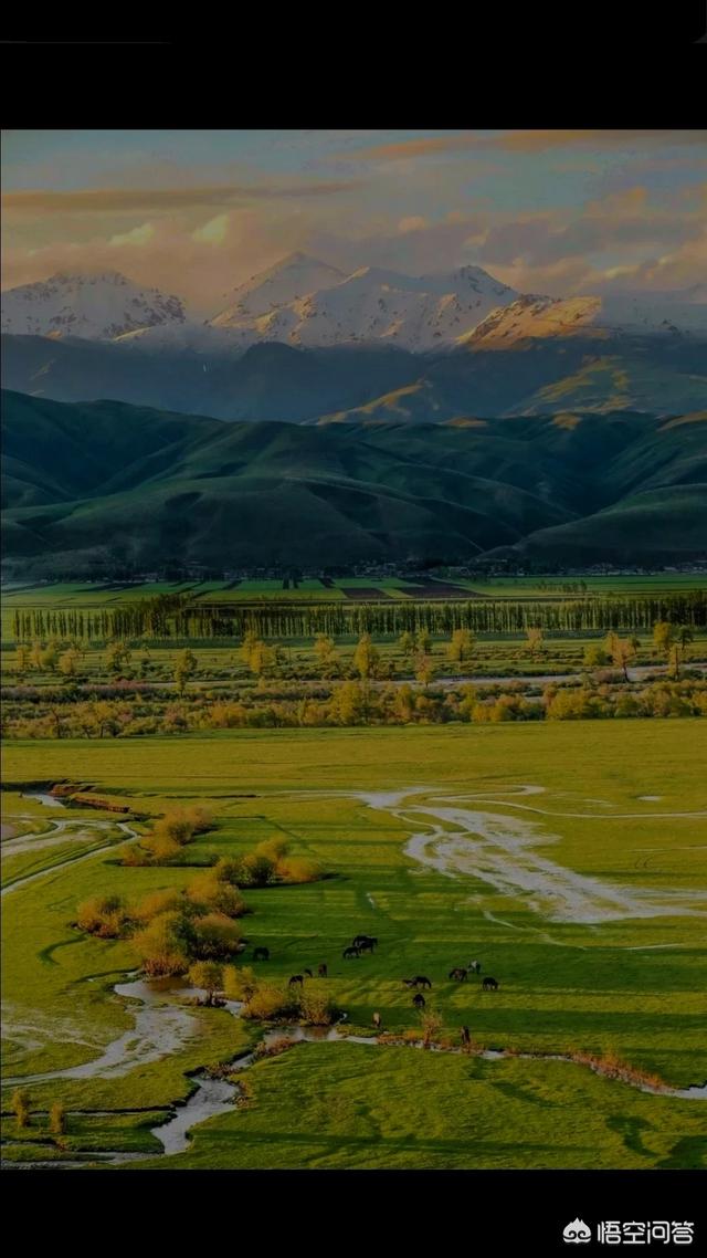 湖泊旅游穿搭新疆， 