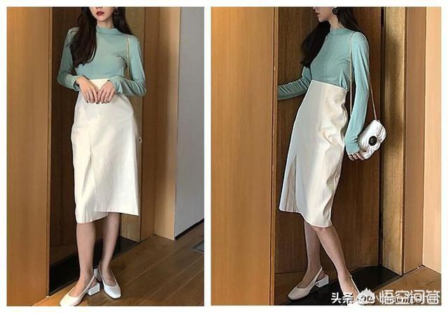 半身皮裙怎么搭配图片(图12)