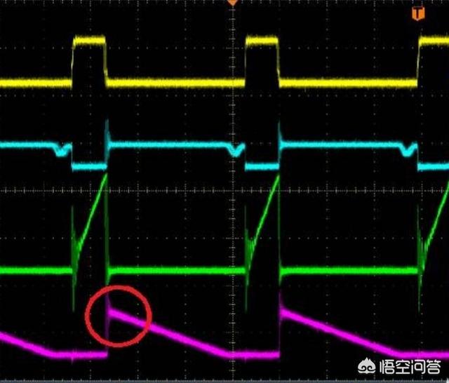 电源电路图工作原理及波形分析