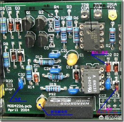 电路板有哪些元件组成图片