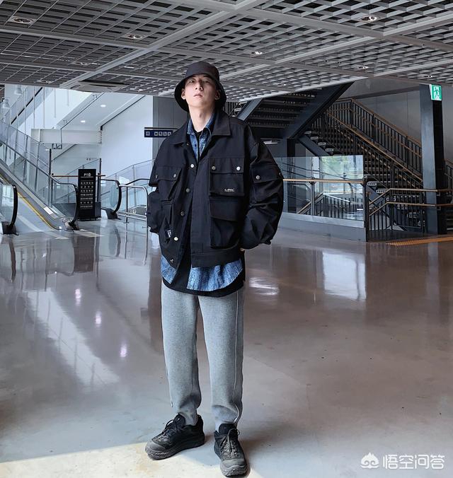 如何搭配工装风衣好看男