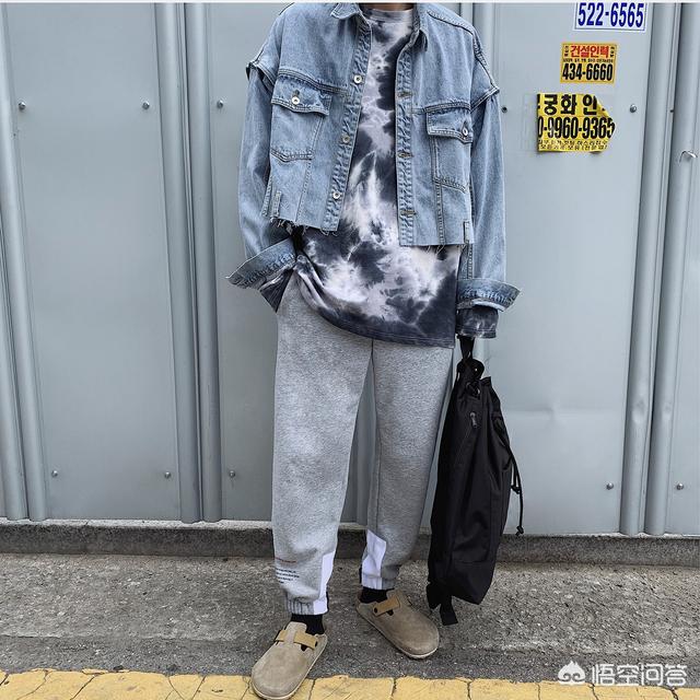 牛仔外套如何搭配衣服男
