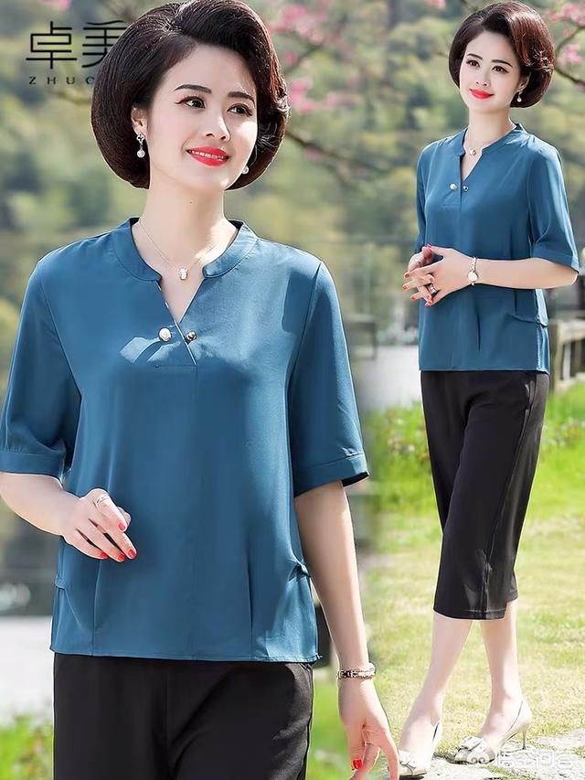 四十岁胖女人夏季服装(图27)