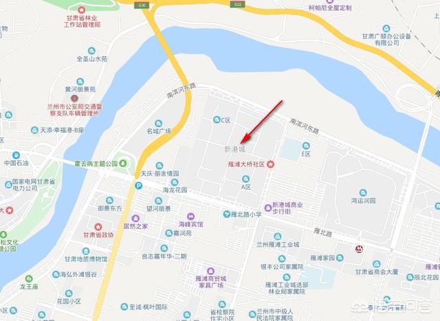 甘肃兰州有几个新港城？具体位置是兰州哪里？