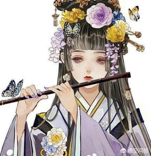 古代正面女性漫画人物(图10)