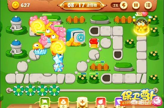 保卫萝卜挑战37关攻略 保卫萝卜挑战37-第2张图片-涟源游戏通