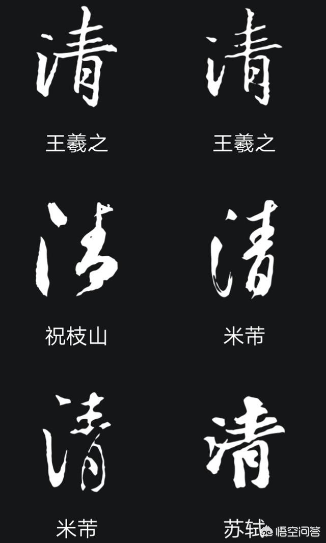 颂小篆字体解说大全