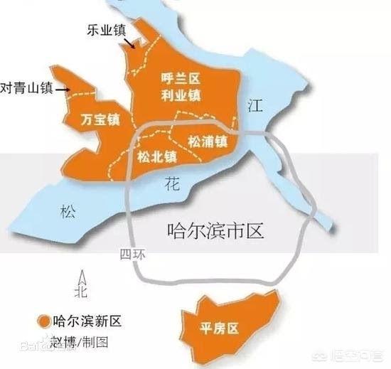 哈尔滨新区与呼兰区是怎样划分的？